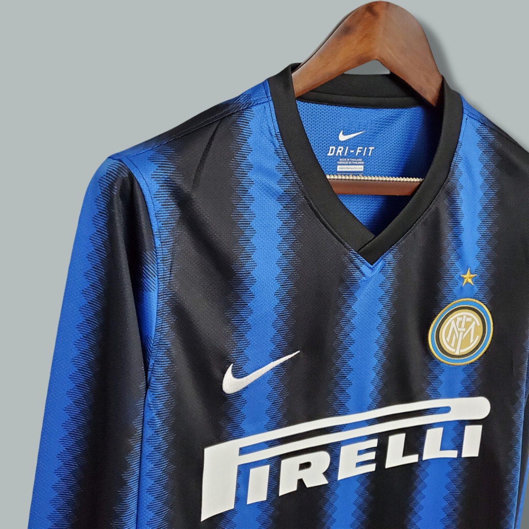 2010-2011 Inter Milan Home Long Sleeve Kit