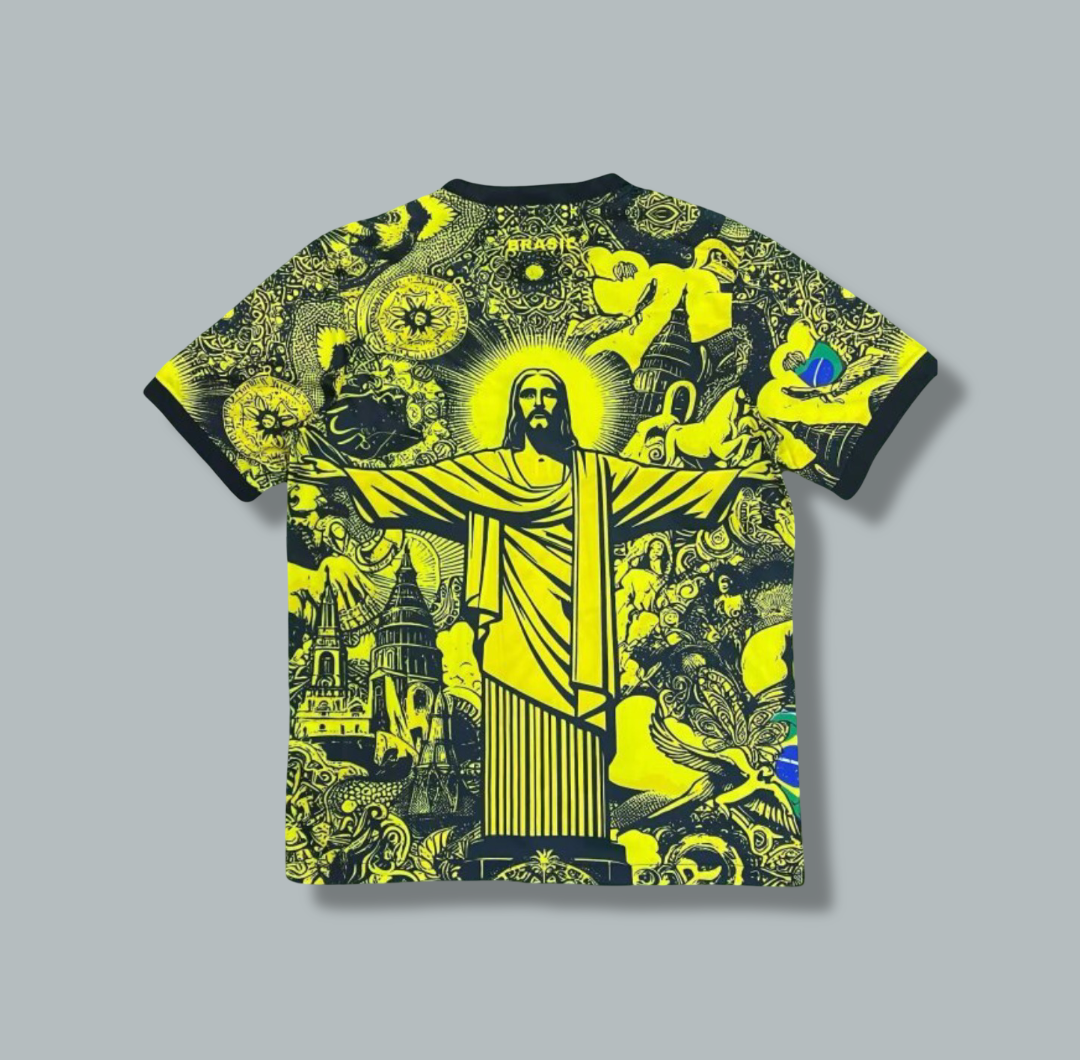 Brazil 25/26 "Jesus Yellow" Premium Kit