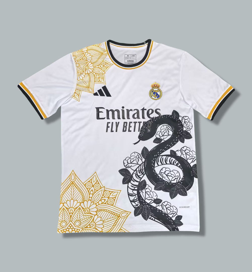 Real Madrid 25/26 "Serpent Blossom" Premium Kit