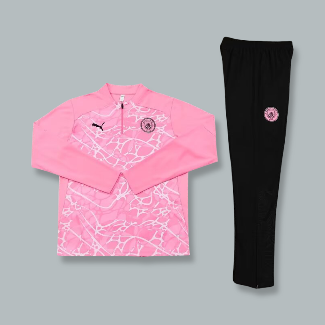 Manchester City 25/26 Training Tracksuit "Neon Pink"