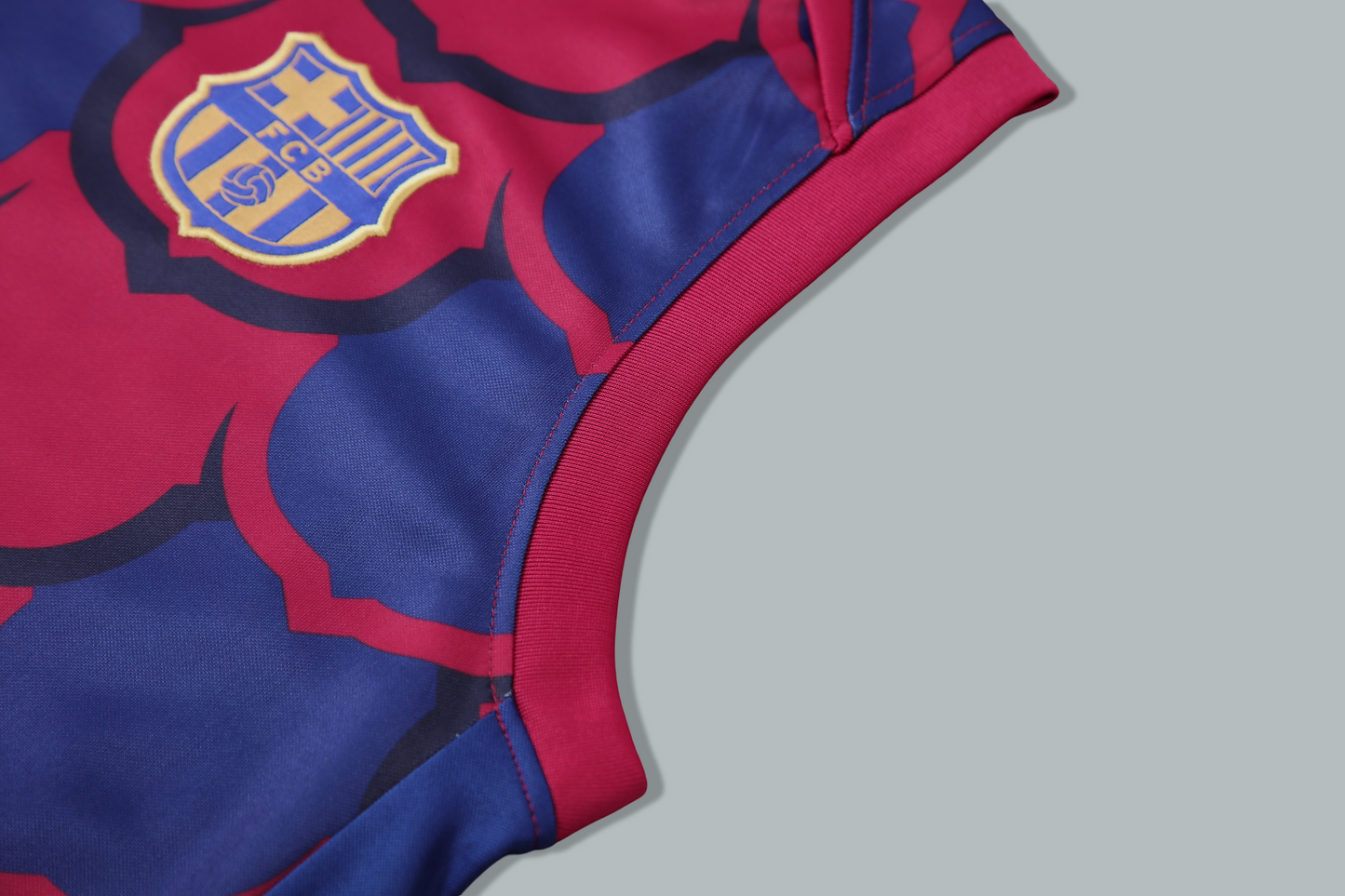 Barcelona 25/26 "Dragon Scales Blaugrana" Sleeveless Training Jersey and Shorts Set