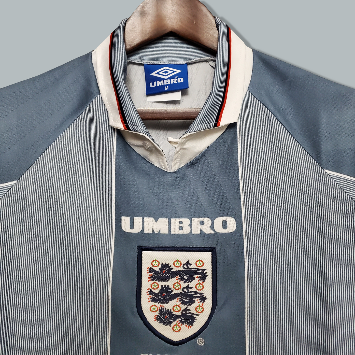 1996 England Away Retro Kit