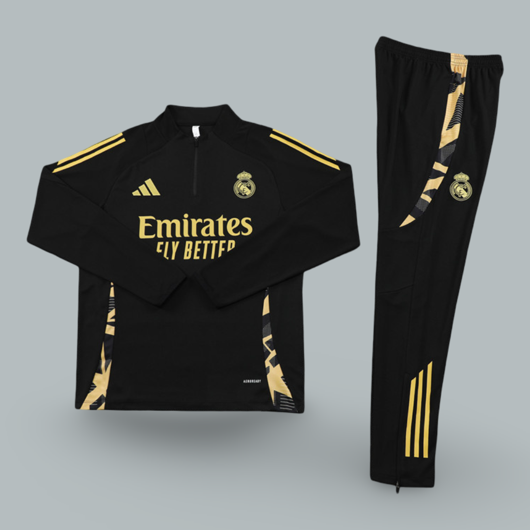 Real Madrid 24/25 Training Tracksuit "Golden Night"