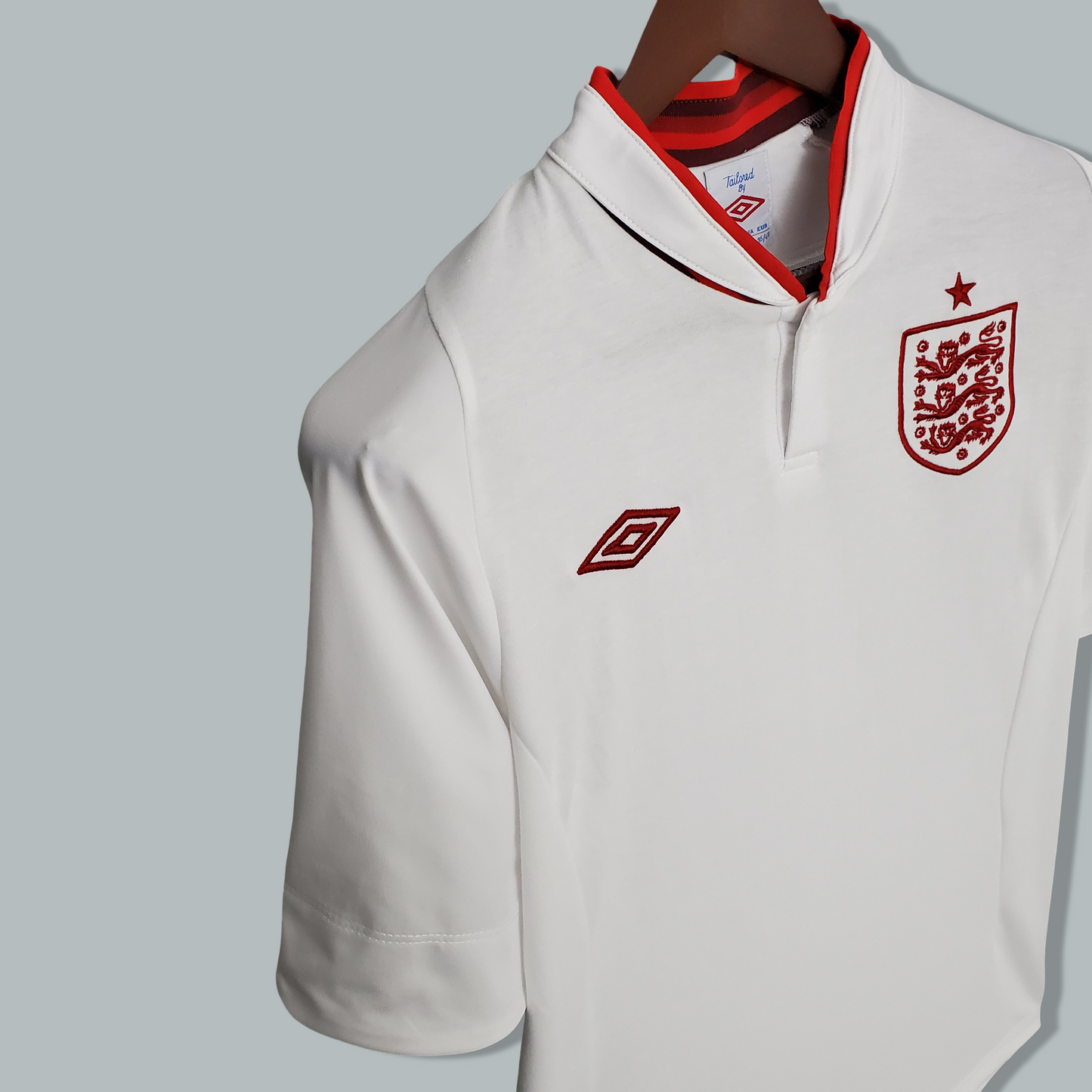 2012 England Home Retro Kit