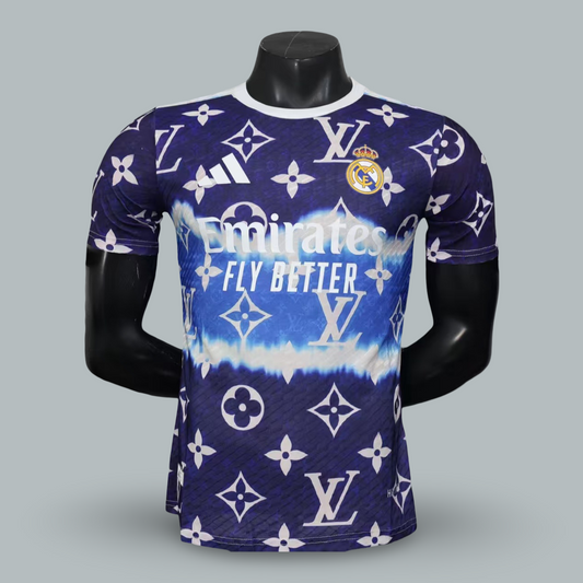 Real Madrid 25/26 "Louis Vuitton Edition" Player Version Premium Kit
