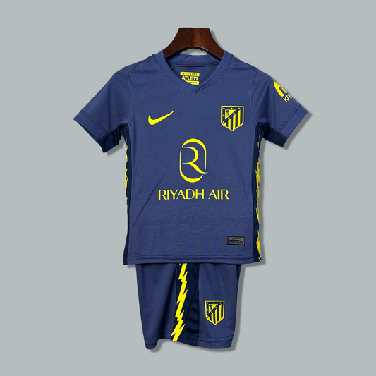 Atletico Madrid 25/26 Away Kids Kit