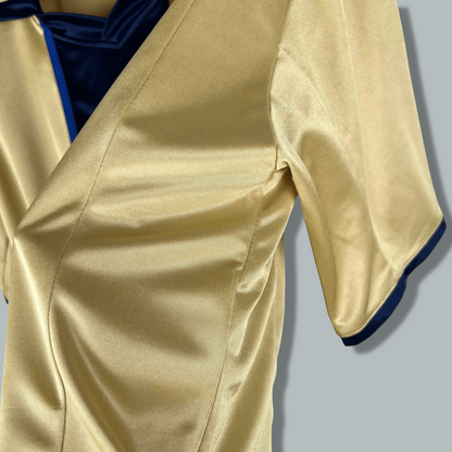 2002-2003 Barcelona Gold Retro Away Kit