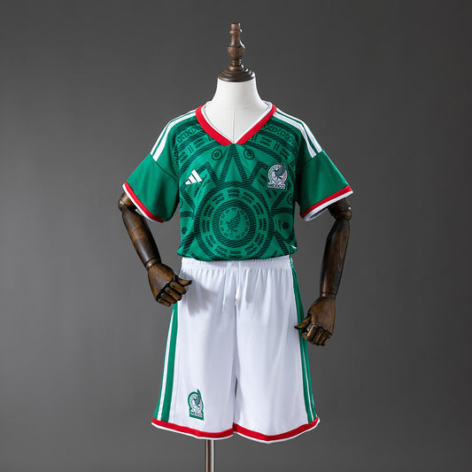Mexico World Cup 2026 Kids Home Kit