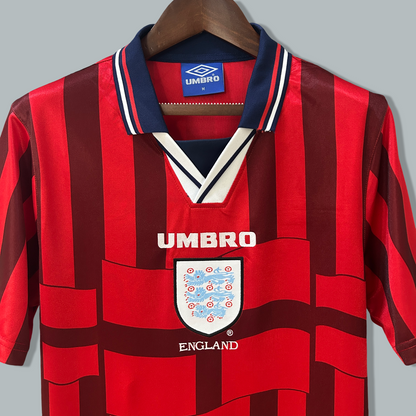 1998 England Away Retro Kit