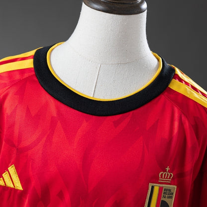 Belgium World Cup 2026 Kids Home Kit