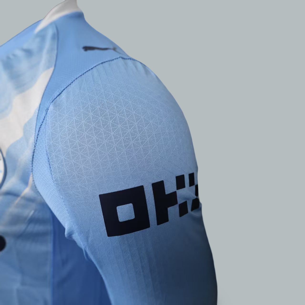 Manchester City 25/26 Home Player Edition Long Sleeve Kit
