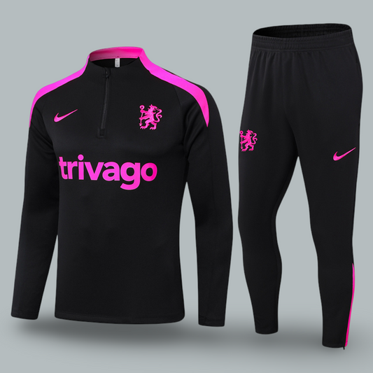 Chelsea 24/25 Training Tracksuit "Pink Edge"