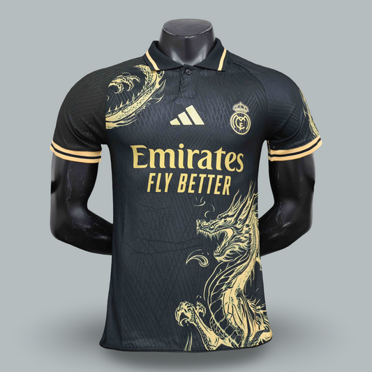 Real Madrid 23/24 "Golden Dragon" Player Version Premium Kit