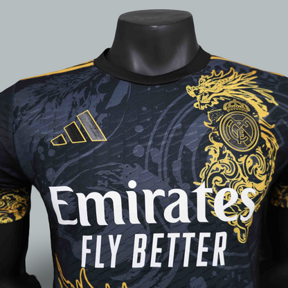 Real Madrid 25/26 "Golden Dragon" Player Version Premium Kit