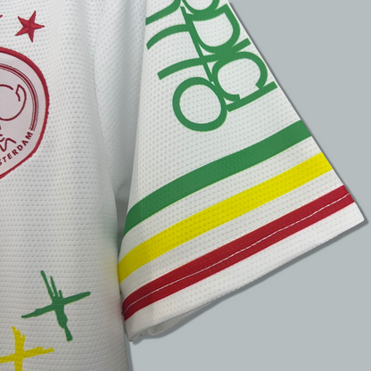 Ajax 25/26 x Bob Marley "Peace White" Premium Kit