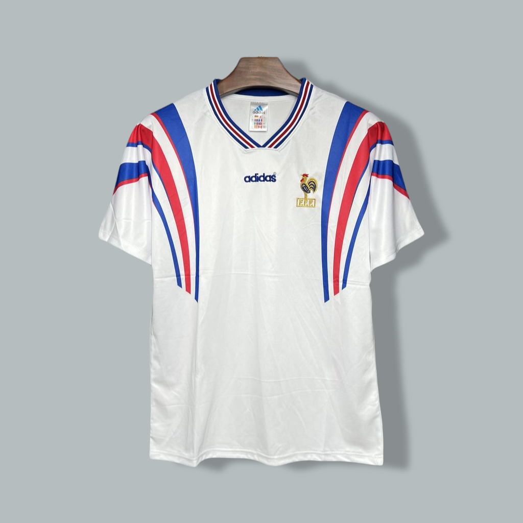 1996 France Away Retro Kit