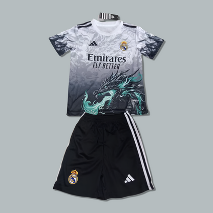 Real Madrid 25/26 "Emerald Flame" Premium Kids Kit