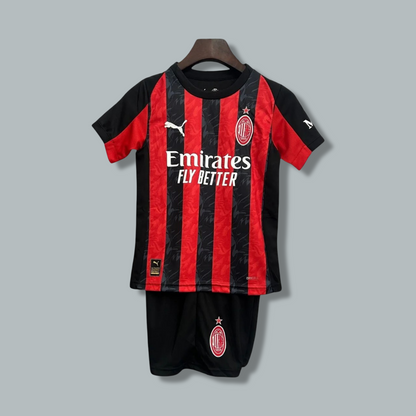 AC Milan 25/26 Home Kids Kit