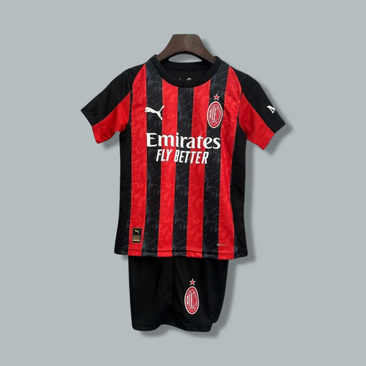 AC Milan 25/26 Home Kids Kit