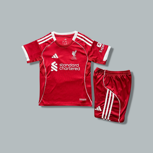 Liverpool 25/26 Home Kids Kit