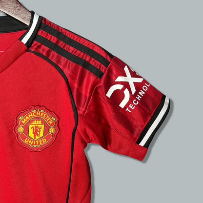 Manchester United 25/26 Home Kids Kit