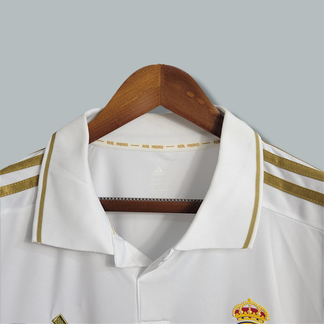 2011-2012 Real Madrid Home Long Sleeve Kit