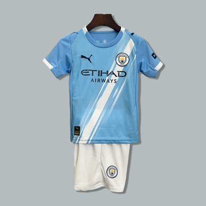Manchester City 25/26 Home Kids Kit