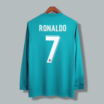 2017-2018 Real Madrid Third Away Long Sleeve Kit