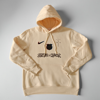 Barcelona x Cactus Jack 25/26 “Sand Mirage” Premium Hoodie