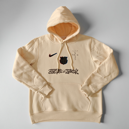 Barcelona x Cactus Jack 25/26 “Sand Mirage” Premium Hoodie