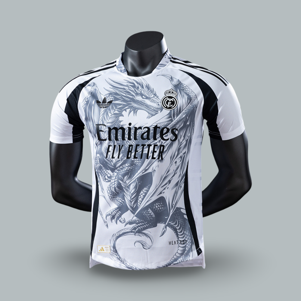 Real Madrid 25/26 "Silver Wyrm" Player Version Premium Kit