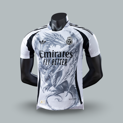 Real Madrid 25/26 "Silver Wyrm" Player Version Premium Kit