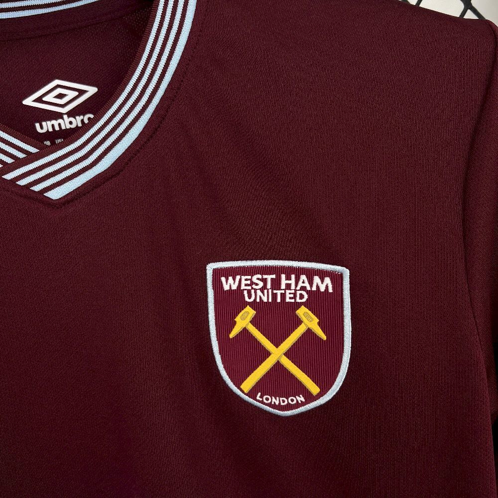West Ham 25/26 Home Kit