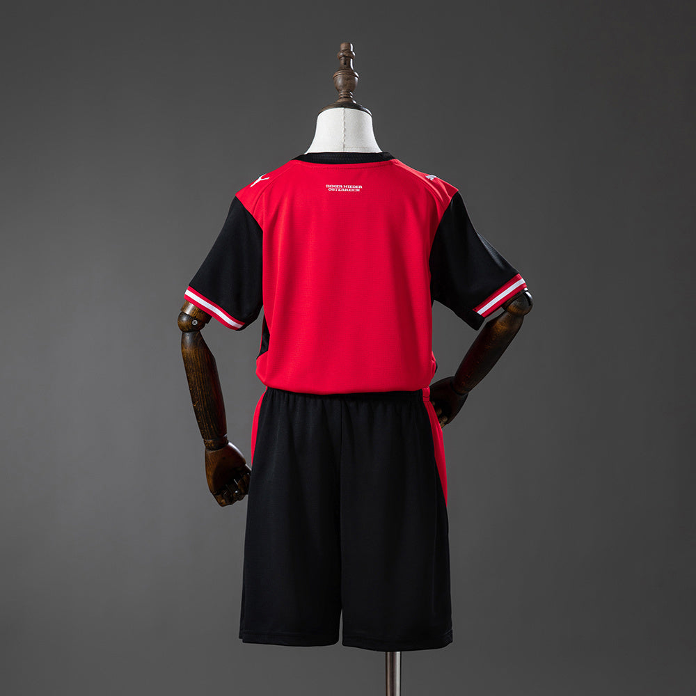 Austria World Cup 2026 Kids Home Kit