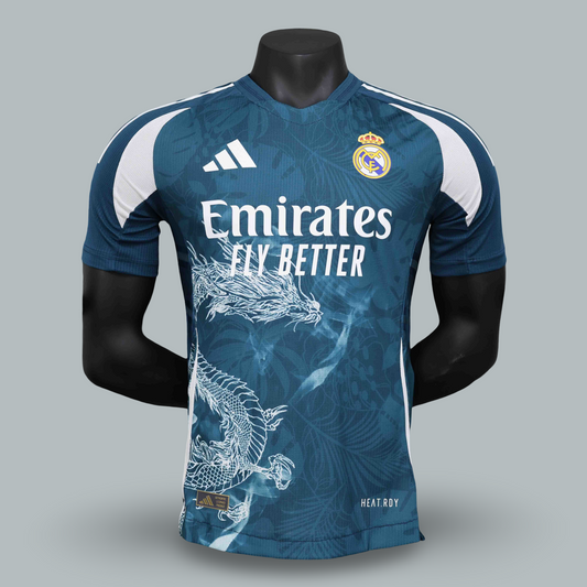 Real Madrid 24/25 "Ocean Dragon" Player Version Premium Kit