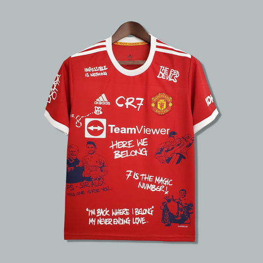 Manchester United 25/26 "CR7 Tribute Graffiti" Kit