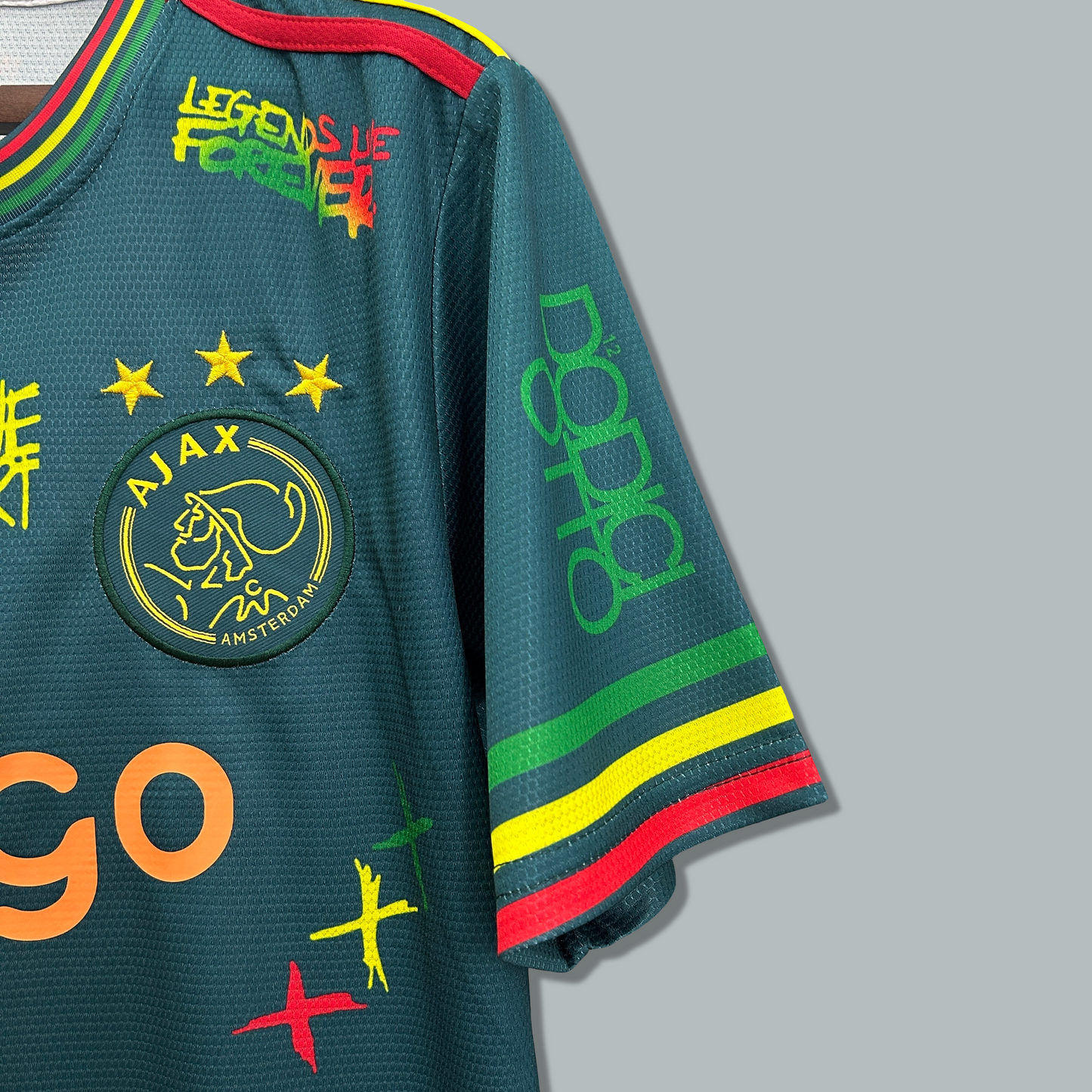 Ajax 25/26 x Bob Marley "Reggae Green" Premium Kit