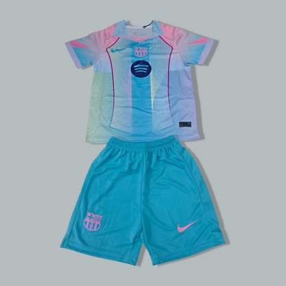 Barcelona 25/26 "Aura Spectrum" Premium Kids Kit