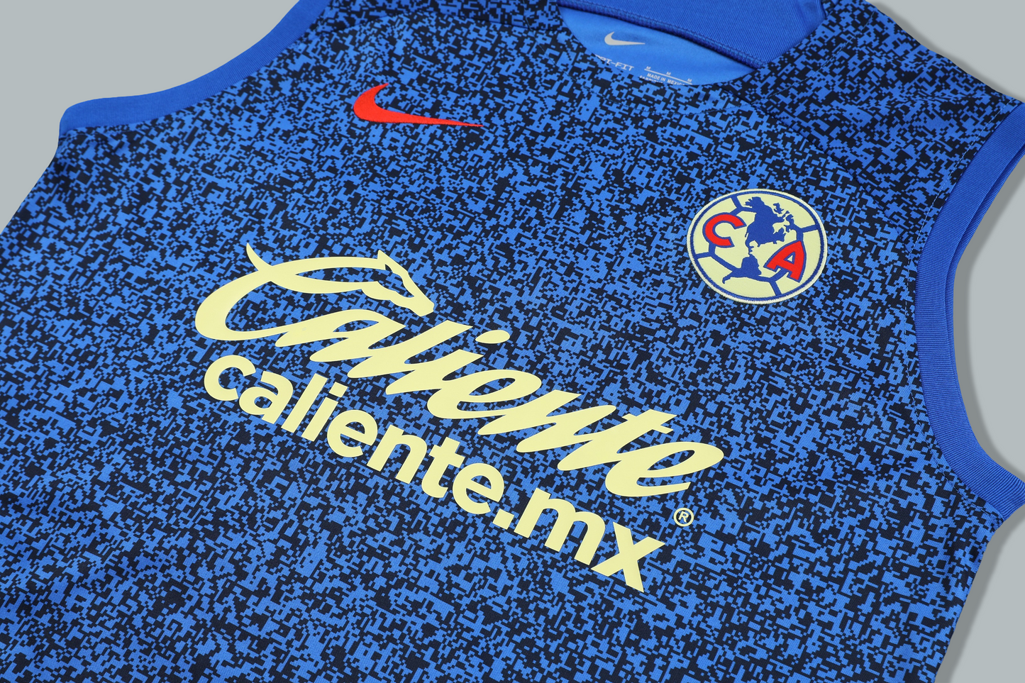 Club Amrrica 25/26 "Electric Blue" Sleeveless Training Jersey and Shorts Set