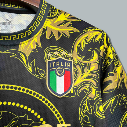 Italy 25/26 "Versace" Yellow Premium Kit