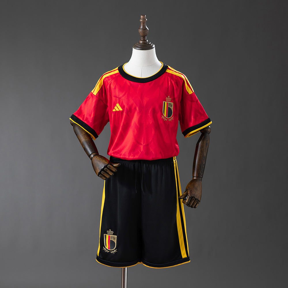 Belgium World Cup 2026 Kids Home Kit