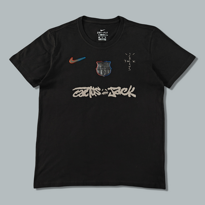 Barcelona x Cactus Jack 25/26 "Black Vision" Premium T-Shirt