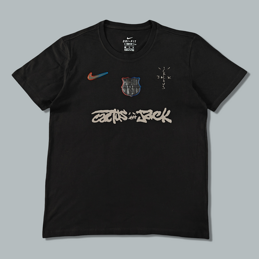 Barcelona x Cactus Jack 25/26 "Black Vision" Premium T-Shirt
