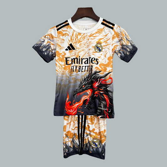 Real Madrid 25/26 "Dragon Storm" Premium Kids Kit