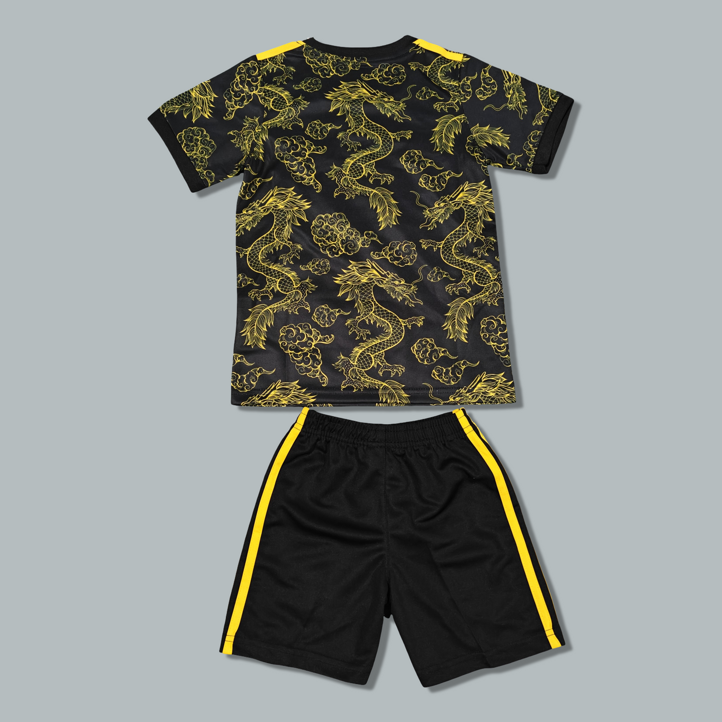 Real Madrid 25/26 "Golden Dragon Rise" Premium Kids Kit
