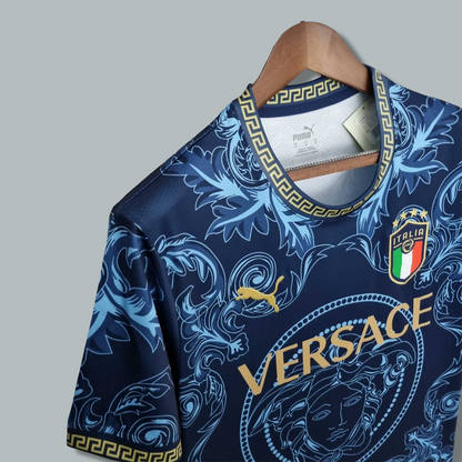 Italy 25/26 "Versace" Dark Blue Premium Kit