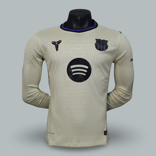 Barcelona 25/26 Away Player Edition Long Sleeve Kit