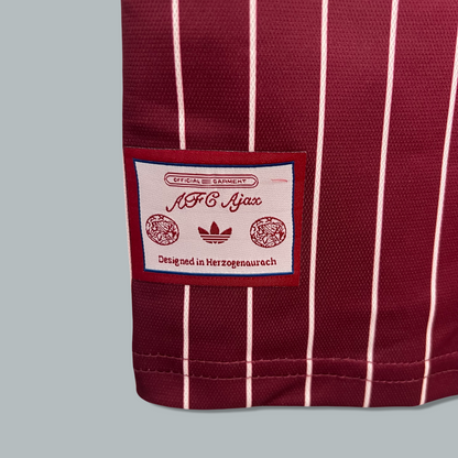 Ajax 25/26 "Vintage Burgundy Stripes" Premium Kit