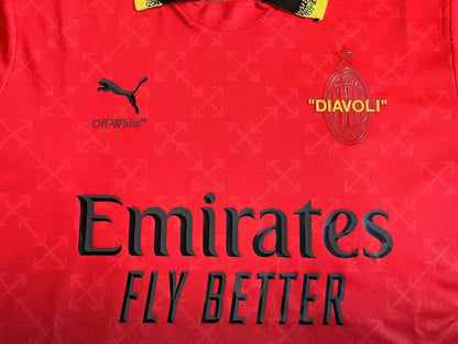 AC Milan 24/25 x Off-White "Ruby" Premium Kit