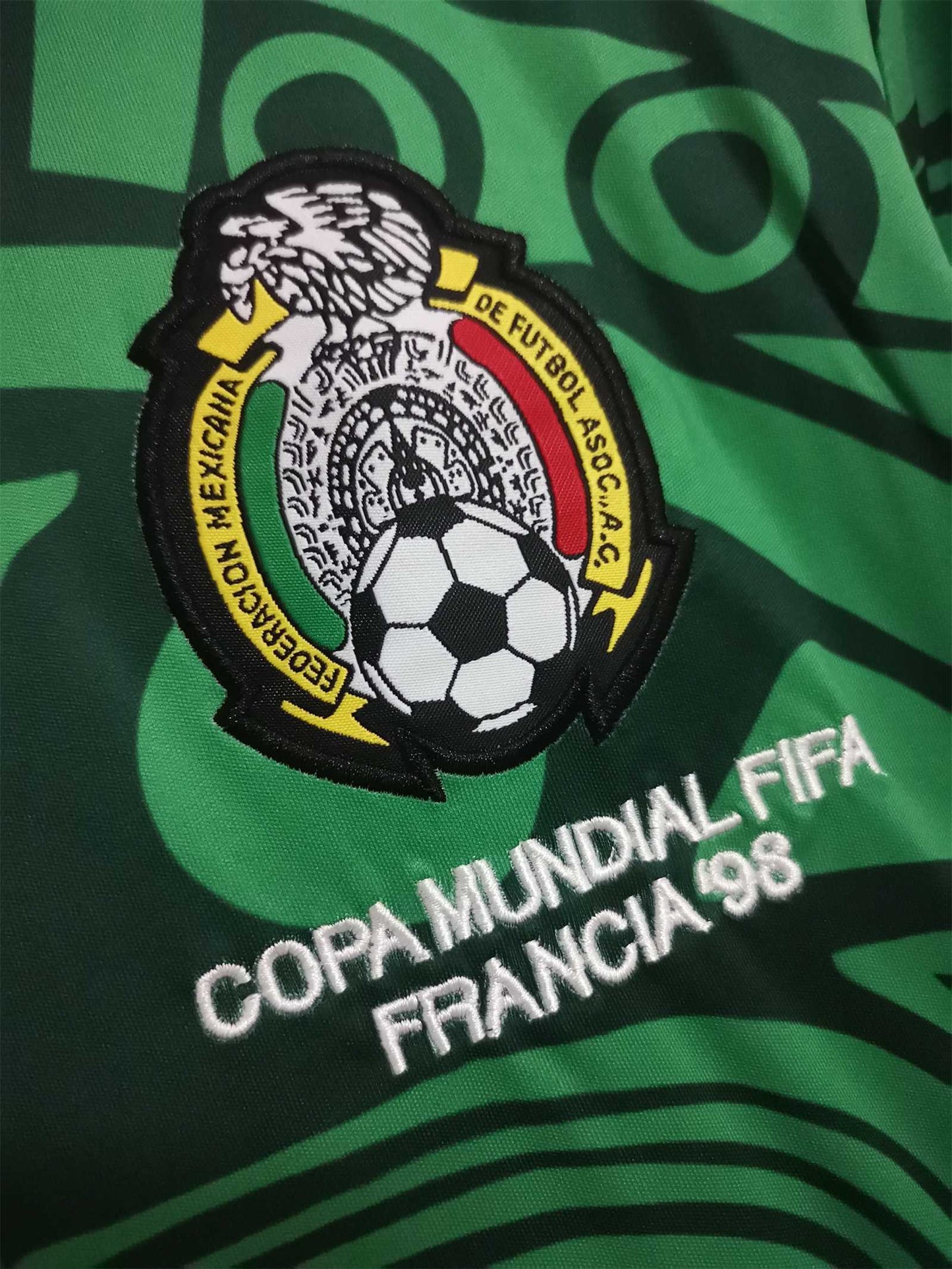 1998 Mexico Green Home Long Sleeve Kit